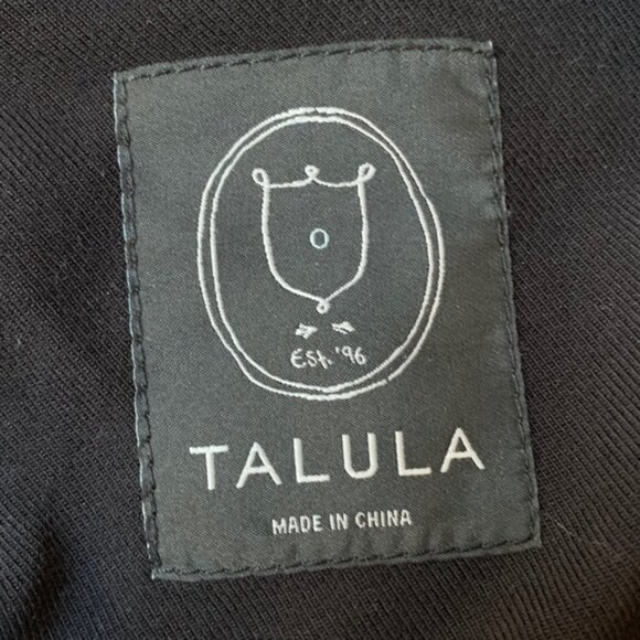 Aritzia Talula Kent Blazer Open Front Lightweight Black Relaxed fit Size 0 - Picture 6 of 12